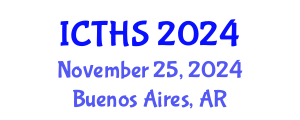 International Conference on Tourism and Hospitality Studies (ICTHS) November 25, 2024 - Buenos Aires, Argentina