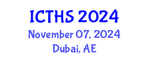 International Conference on Tourism and Hospitality Studies (ICTHS) November 07, 2024 - Dubai, United Arab Emirates