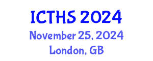 International Conference on Tourism and Hospitality Studies (ICTHS) November 25, 2024 - London, United Kingdom