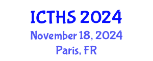 International Conference on Tourism and Hospitality Studies (ICTHS) November 18, 2024 - Paris, France