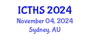 International Conference on Tourism and Hospitality Studies (ICTHS) November 04, 2024 - Sydney, Australia