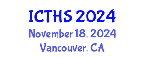 International Conference on Tourism and Hospitality Studies (ICTHS) November 18, 2024 - Vancouver, Canada