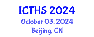 International Conference on Tourism and Hospitality Studies (ICTHS) October 03, 2024 - Beijing, China