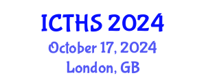 International Conference on Tourism and Hospitality Studies (ICTHS) October 17, 2024 - London, United Kingdom