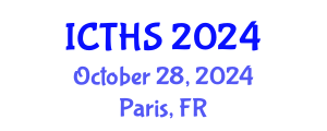 International Conference on Tourism and Hospitality Studies (ICTHS) October 28, 2024 - Paris, France
