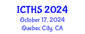International Conference on Tourism and Hospitality Studies (ICTHS) October 17, 2024 - Quebec City, Canada