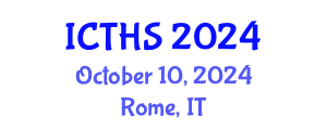 International Conference on Tourism and Hospitality Studies (ICTHS) October 10, 2024 - Rome, Italy