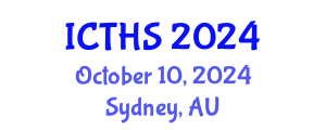 International Conference on Tourism and Hospitality Studies (ICTHS) October 10, 2024 - Sydney, Australia