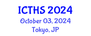 International Conference on Tourism and Hospitality Studies (ICTHS) October 03, 2024 - Tokyo, Japan