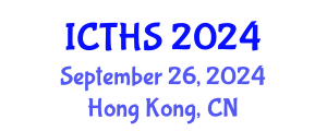 International Conference on Tourism and Hospitality Studies (ICTHS) September 26, 2024 - Hong Kong, China