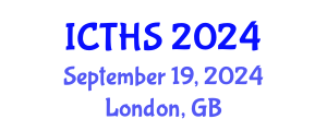 International Conference on Tourism and Hospitality Studies (ICTHS) September 19, 2024 - London, United Kingdom