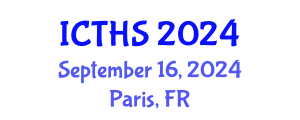 International Conference on Tourism and Hospitality Studies (ICTHS) September 16, 2024 - Paris, France