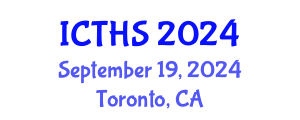 International Conference on Tourism and Hospitality Studies (ICTHS) September 19, 2024 - Toronto, Canada
