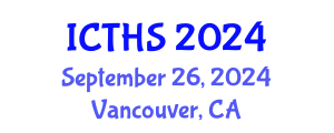 International Conference on Tourism and Hospitality Studies (ICTHS) September 26, 2024 - Vancouver, Canada