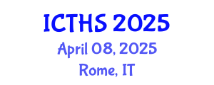 International Conference on Tourism and Hospitality Studies (ICTHS) April 08, 2025 - Rome, Italy
