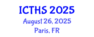 International Conference on Tourism and Hospitality Studies (ICTHS) August 26, 2025 - Paris, France