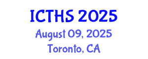 International Conference on Tourism and Hospitality Studies (ICTHS) August 09, 2025 - Toronto, Canada