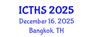International Conference on Tourism and Hospitality Studies (ICTHS) December 16, 2025 - Bangkok, Thailand