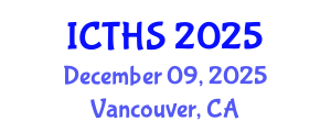 International Conference on Tourism and Hospitality Studies (ICTHS) December 09, 2025 - Vancouver, Canada