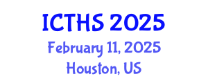 International Conference on Tourism and Hospitality Studies (ICTHS) February 11, 2025 - Houston, United States