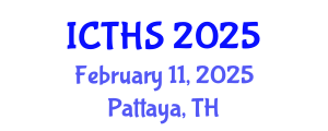 International Conference on Tourism and Hospitality Studies (ICTHS) February 11, 2025 - Pattaya, Thailand