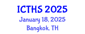 International Conference on Tourism and Hospitality Studies (ICTHS) January 18, 2025 - Bangkok, Thailand