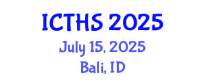 International Conference on Tourism and Hospitality Studies (ICTHS) July 15, 2025 - Bali, Indonesia