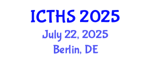 International Conference on Tourism and Hospitality Studies (ICTHS) July 22, 2025 - Berlin, Germany
