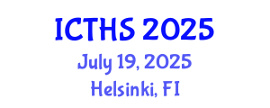 International Conference on Tourism and Hospitality Studies (ICTHS) July 19, 2025 - Helsinki, Finland