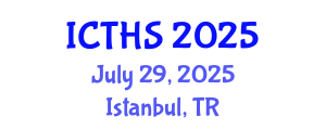 International Conference on Tourism and Hospitality Studies (ICTHS) July 29, 2025 - Istanbul, Turkey