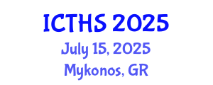 International Conference on Tourism and Hospitality Studies (ICTHS) July 15, 2025 - Mykonos, Greece