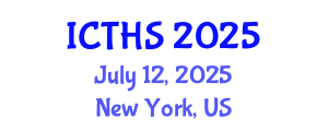 International Conference on Tourism and Hospitality Studies (ICTHS) July 12, 2025 - New York, United States