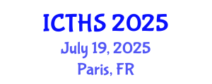 International Conference on Tourism and Hospitality Studies (ICTHS) July 19, 2025 - Paris, France