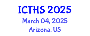 International Conference on Tourism and Hospitality Studies (ICTHS) March 04, 2025 - Arizona, United States