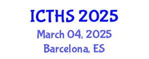 International Conference on Tourism and Hospitality Studies (ICTHS) March 04, 2025 - Barcelona, Spain