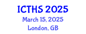 International Conference on Tourism and Hospitality Studies (ICTHS) March 15, 2025 - London, United Kingdom