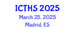 International Conference on Tourism and Hospitality Studies (ICTHS) March 25, 2025 - Madrid, Spain