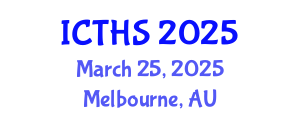 International Conference on Tourism and Hospitality Studies (ICTHS) March 25, 2025 - Melbourne, Australia