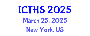International Conference on Tourism and Hospitality Studies (ICTHS) March 25, 2025 - New York, United States