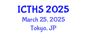 International Conference on Tourism and Hospitality Studies (ICTHS) March 25, 2025 - Tokyo, Japan