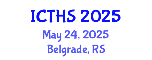 International Conference on Tourism and Hospitality Studies (ICTHS) May 24, 2025 - Belgrade, Serbia