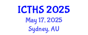 International Conference on Tourism and Hospitality Studies (ICTHS) May 17, 2025 - Sydney, Australia