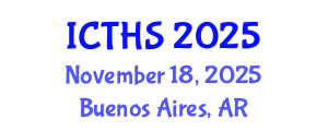International Conference on Tourism and Hospitality Studies (ICTHS) November 18, 2025 - Buenos Aires, Argentina