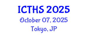 International Conference on Tourism and Hospitality Studies (ICTHS) October 07, 2025 - Tokyo, Japan