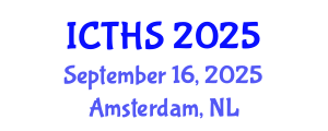 International Conference on Tourism and Hospitality Studies (ICTHS) September 16, 2025 - Amsterdam, Netherlands