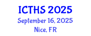 International Conference on Tourism and Hospitality Studies (ICTHS) September 16, 2025 - Nice, France