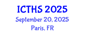 International Conference on Tourism and Hospitality Studies (ICTHS) September 20, 2025 - Paris, France