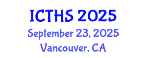 International Conference on Tourism and Hospitality Studies (ICTHS) September 23, 2025 - Vancouver, Canada