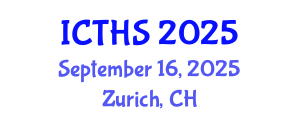 International Conference on Tourism and Hospitality Studies (ICTHS) September 16, 2025 - Zurich, Switzerland