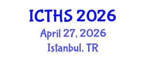 International Conference on Tourism and Hospitality Studies (ICTHS) April 27, 2026 - Istanbul, Turkey International Conference on Tourism and Hospitality Studies (ICTHS) April 27, 2026 - Istanbul, Turkey